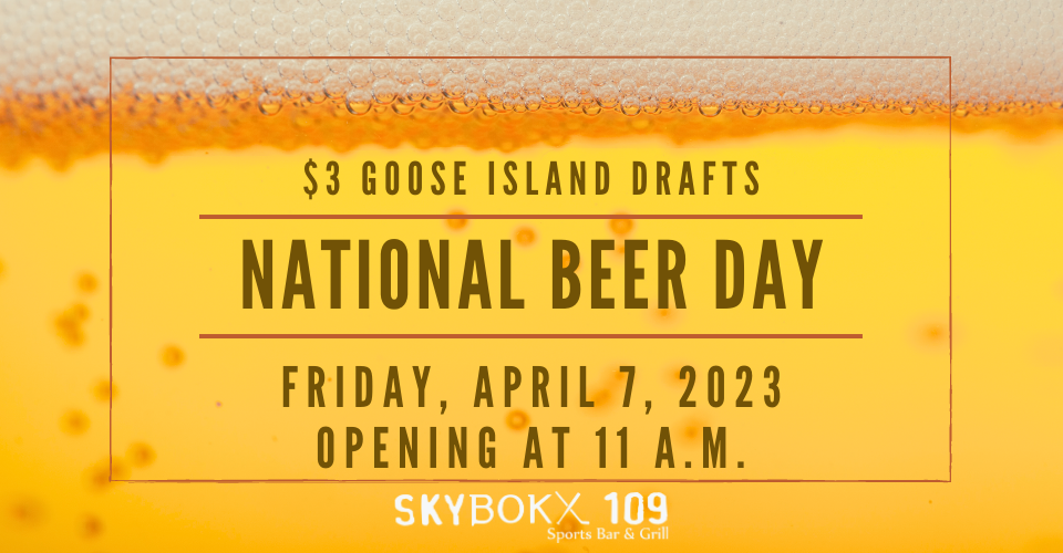 National Beer Day