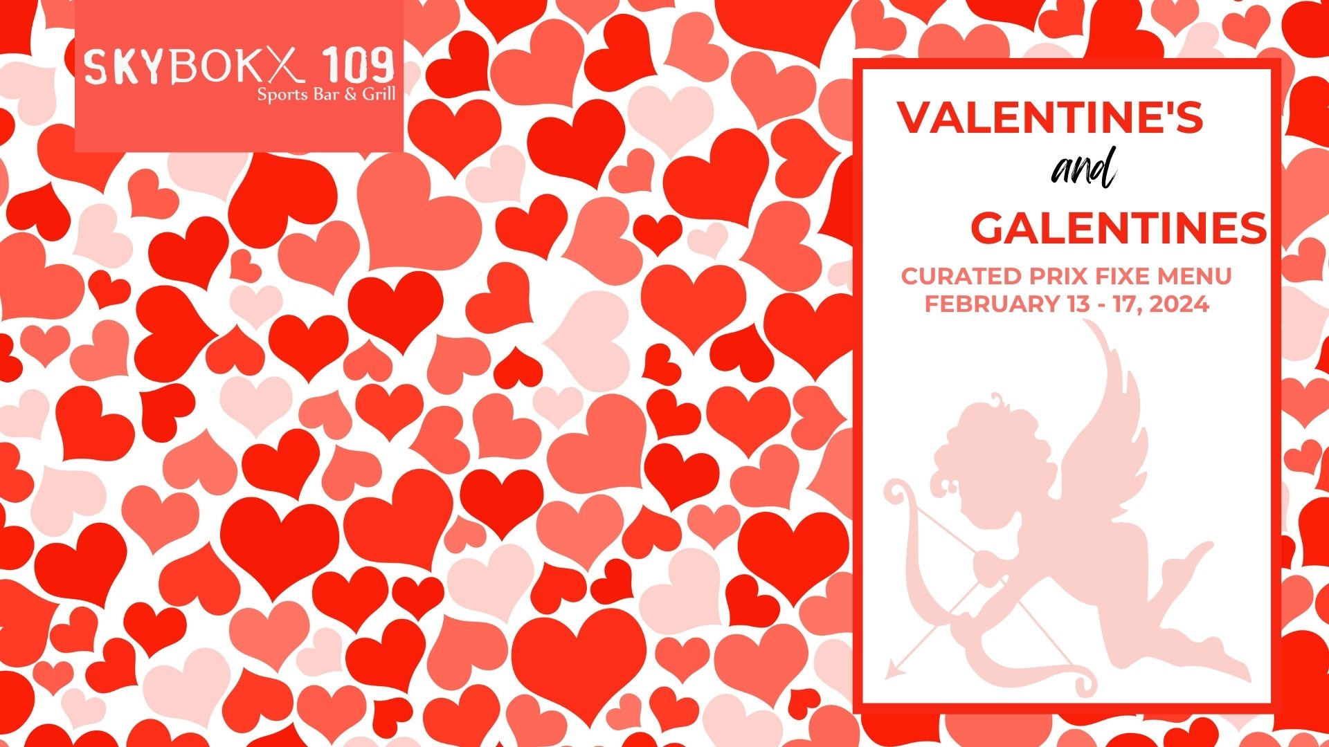 promo for galentines and valentines day/week