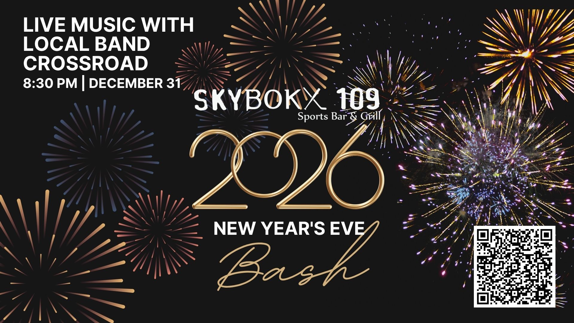 New years Eve Event at SKYBOKX 109 in Natick