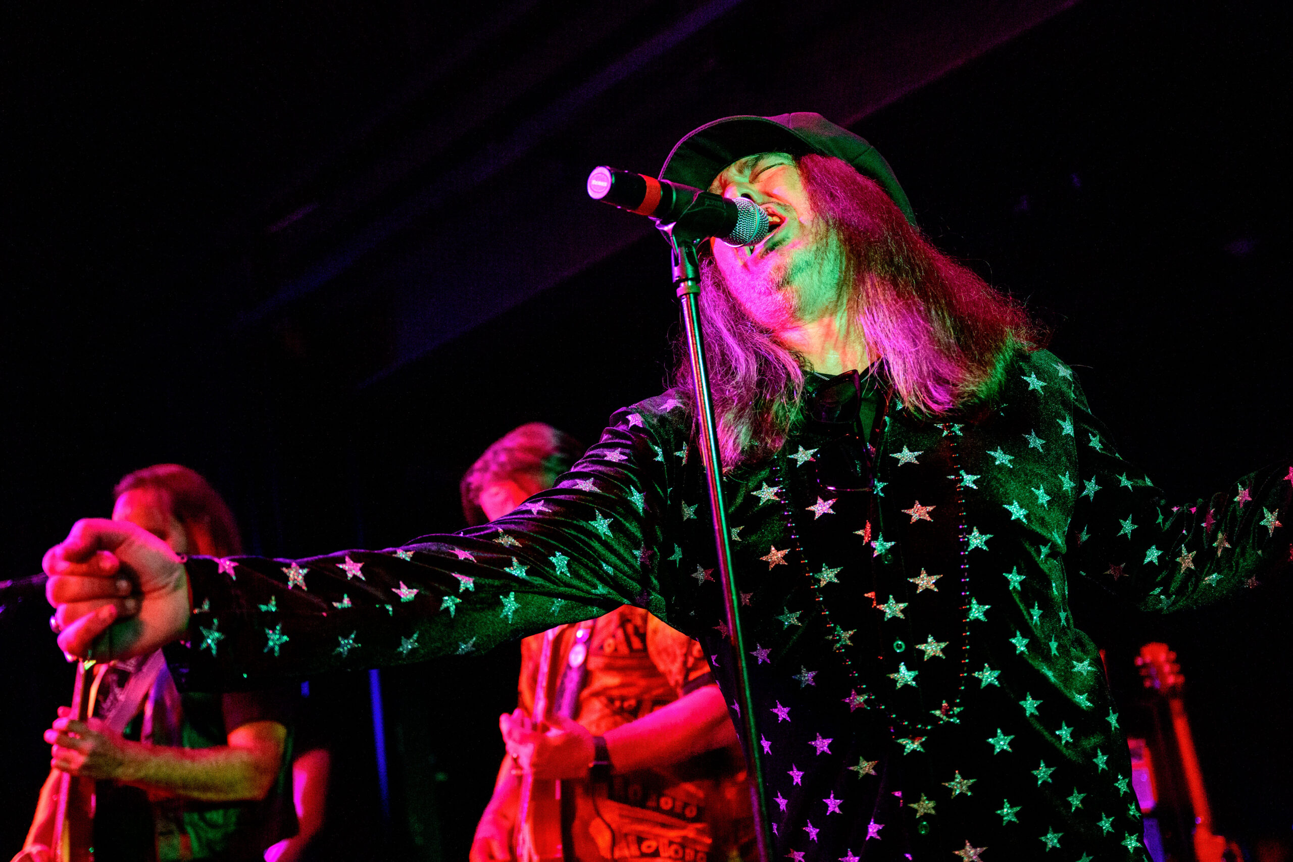 musician singing